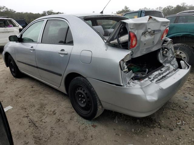 JTDBR32E660078123 - 2006 TOYOTA COROLLA CE SILVER photo 2