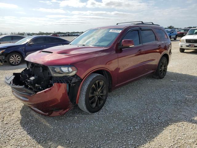 1C4RDHDG9KC534083 - 2019 DODGE DURANGO GT BURGUNDY photo 1