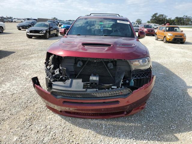 1C4RDHDG9KC534083 - 2019 DODGE DURANGO GT BURGUNDY photo 5