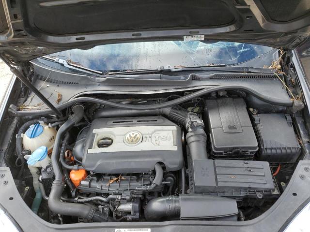 3VWRJ7AJ2AM107180 - 2010 VOLKSWAGEN JETTA WOLFSBURG 黑色 照片 11