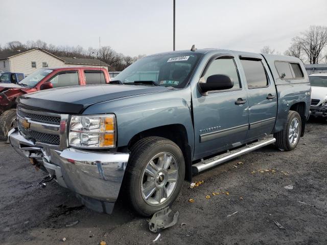 3GCPKSE79DG266662 - 2013 CHEVROLET SILVERADO K1500 LT BLUE photo 1