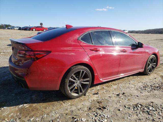 19UUB3F63KA004504 - 2019 ACURA TLX TECHNOLOGY RED photo 3