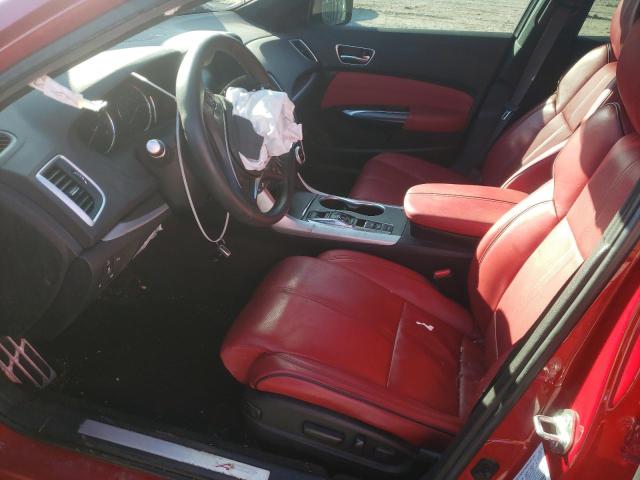 19UUB3F63KA004504 - 2019 ACURA TLX TECHNOLOGY RED photo 7