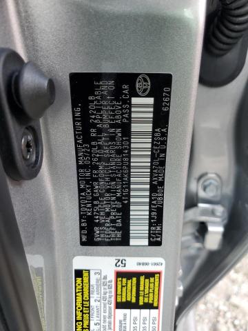 4T1G11AK6PU814301 - 2023 TOYOTA CAMRY SE NIGHT SHADE SILVER photo 13