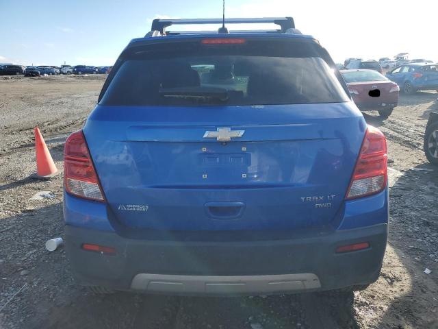 KL7CJRSBXFB103739 - 2015 CHEVROLET TRAX 1LT BLUE photo 6