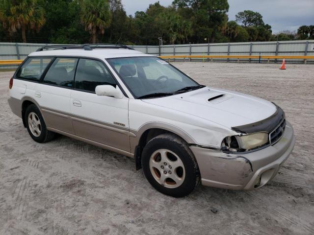 4S3BG6855X7649690 - 1999 SUBARU LEGACY OUTBACK WHITE photo 4