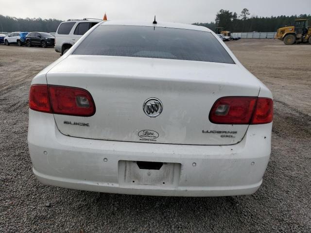 1G4HD57226U166237 - 2006 BUICK LUCERNE CXL WHITE photo 6