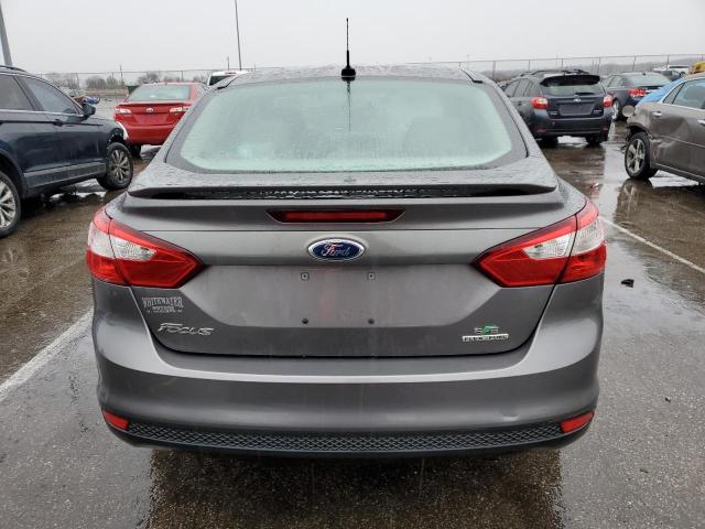 1FADP3F26EL383283 - 2014 FORD FOCUS SE GRAY photo 6