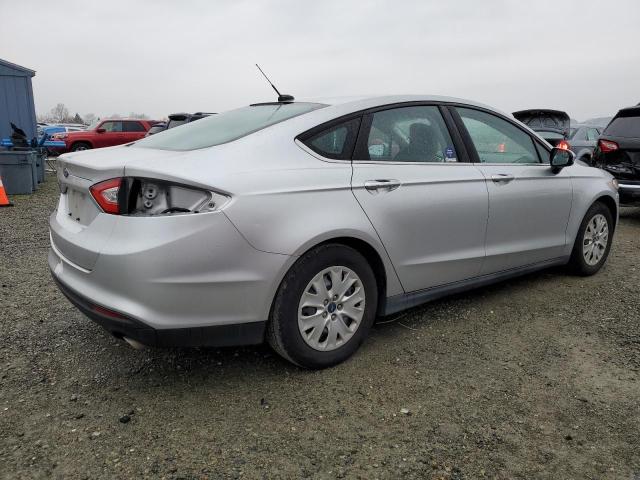 3FA6P0G72ER151251 - 2014 FORD FUSION S SILVER photo 3