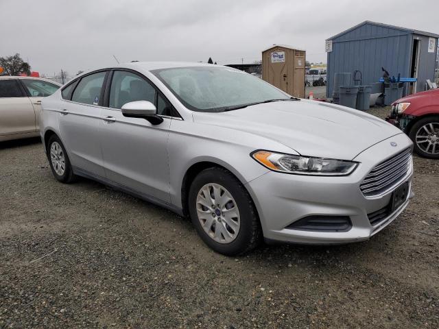 3FA6P0G72ER151251 - 2014 FORD FUSION S SILVER photo 4