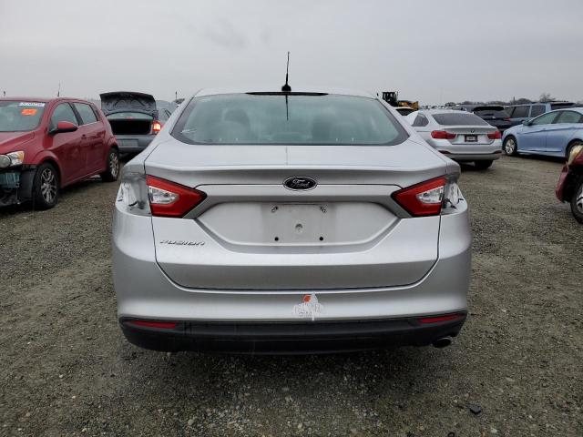 3FA6P0G72ER151251 - 2014 FORD FUSION S SILVER photo 6