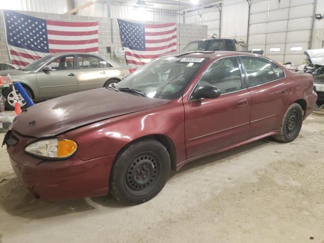 1G2NE52F63C307962 - 2003 PONTIAC GRAND AM SE MAROON photo 1