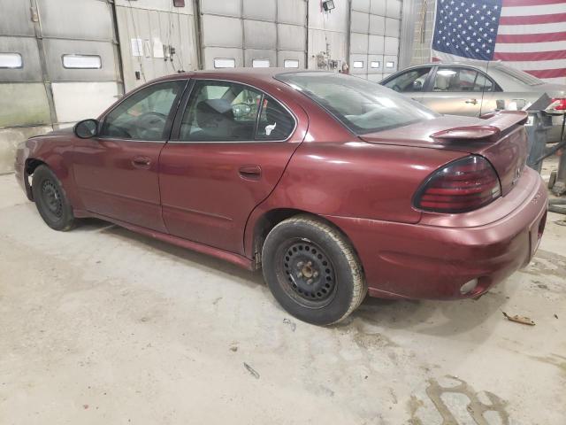 1G2NE52F63C307962 - 2003 PONTIAC GRAND AM SE MAROON photo 2