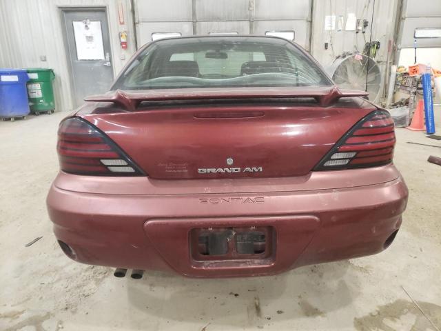 1G2NE52F63C307962 - 2003 PONTIAC GRAND AM SE MAROON photo 6