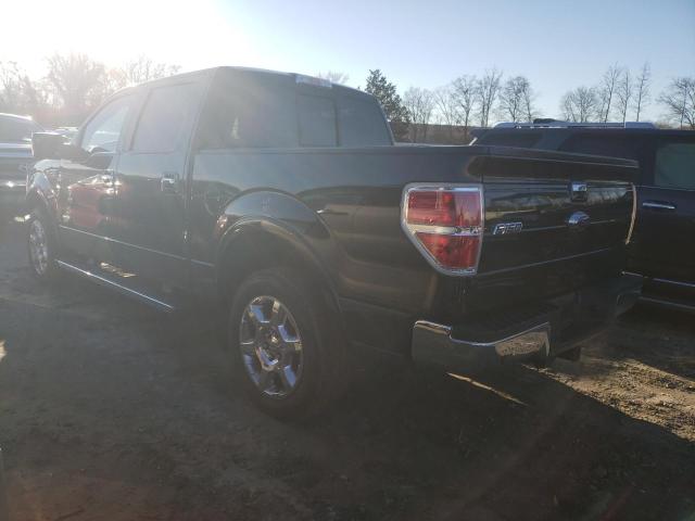 1FTFW1ET8DFD74635 - 2013 FORD F150 SUPERCREW BLACK photo 2