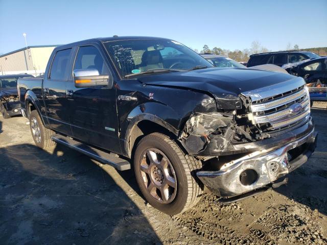 1FTFW1ET8DFD74635 - 2013 FORD F150 SUPERCREW BLACK photo 4