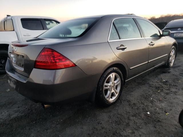 1HGCM56746A092513 - 2006 HONDA ACCORD EX GRAY photo 3