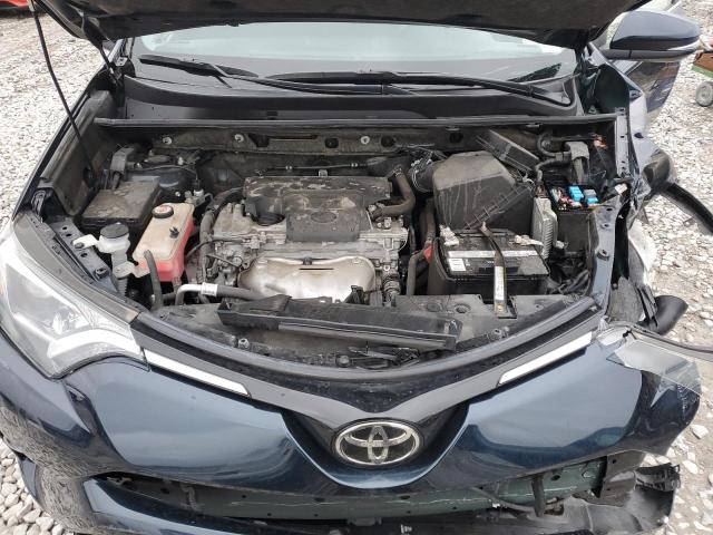 JTMRFREV7JJ182421 - 2018 TOYOTA RAV4 ADVENTURE BLUE photo 11