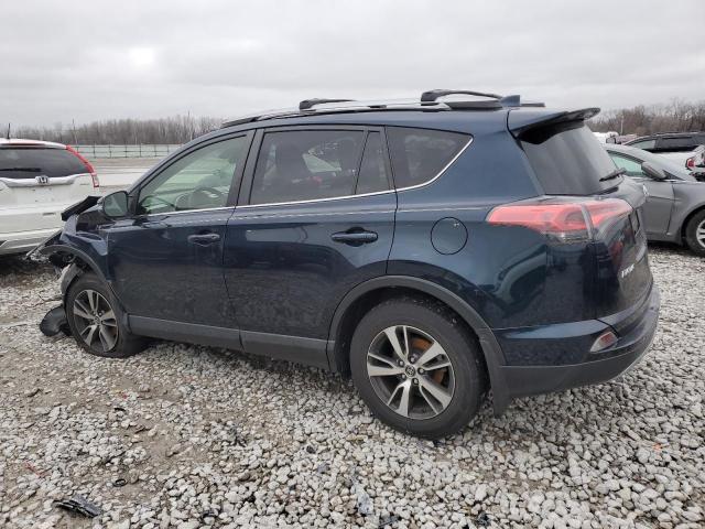 JTMRFREV7JJ182421 - 2018 TOYOTA RAV4 ADVENTURE BLUE photo 2