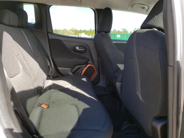 ZACCJBAB6JPH38063 - 2018 JEEP RENEGADE SPORT Արծաթագույն լուսանկար 10