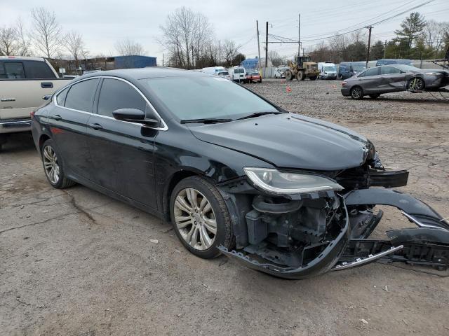 1C3CCCAB7FN567912 - 2015 CHRYSLER 200 LIMITED BLACK photo 4