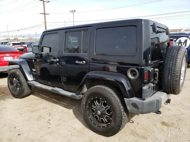 1C4BJWEG5DL657153 - 2013 JEEP WRANGLER U SAHARA BLACK photo 2