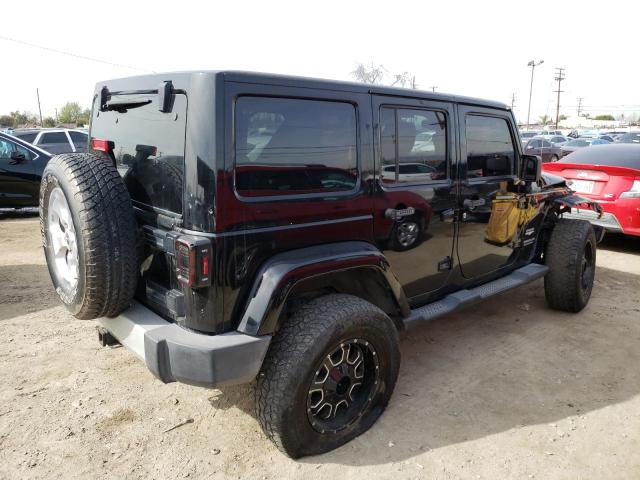1C4BJWEG5DL657153 - 2013 JEEP WRANGLER U SAHARA BLACK photo 3