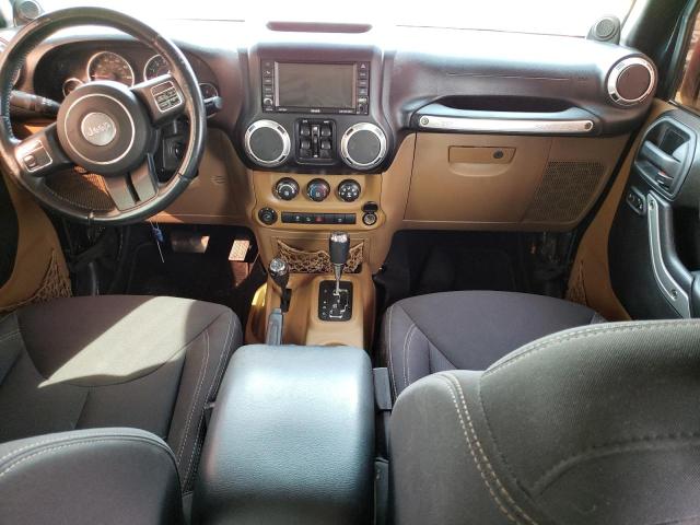 1C4BJWEG5DL657153 - 2013 JEEP WRANGLER U SAHARA BLACK photo 8