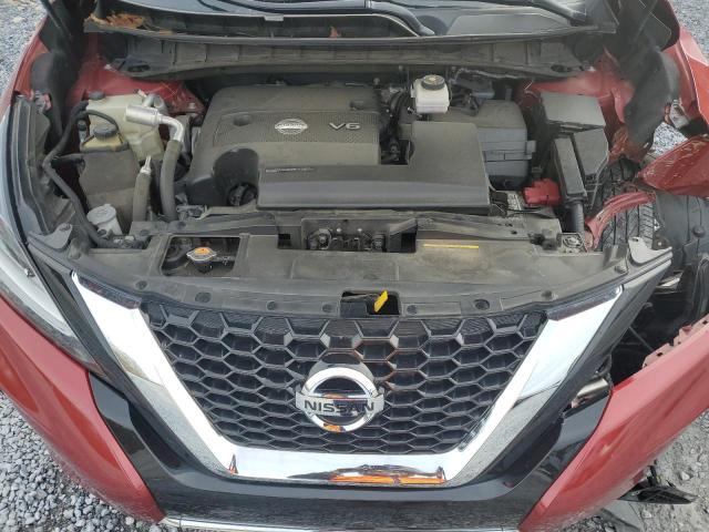 5N1AZ2MJ9KN142440 - 2019 NISSAN MURANO S BURGUNDY photo 11