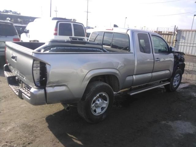 3TYSX5ENXLT001670 - 2020 TOYOTA TACOMA ACCESS CAB ვერცხლისფერი ფოტო 4