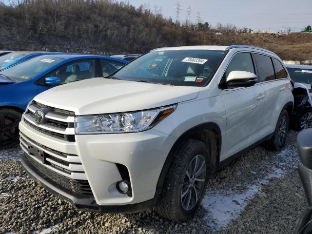 5TDJZRFH1KS725893 - 2019 TOYOTA HIGHLANDER SE WHITE photo 1