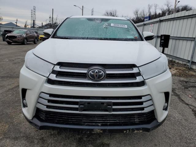 5TDJZRFH1KS725893 - 2019 TOYOTA HIGHLANDER SE WHITE photo 5