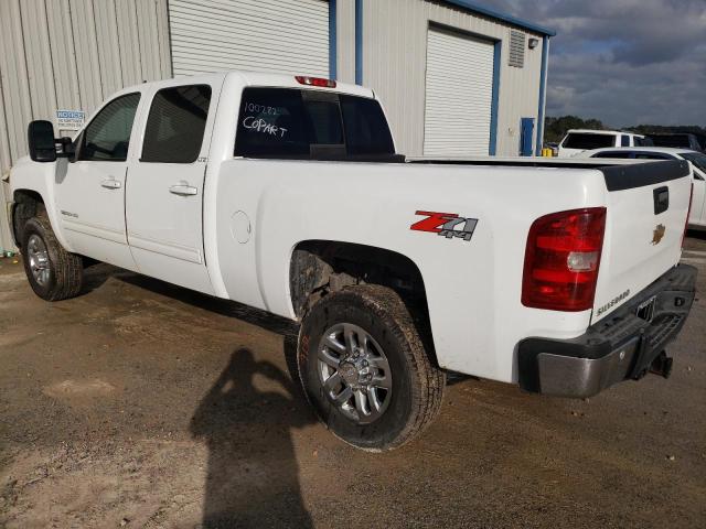 1GC4K1C82CF100282 - 2012 CHEVROLET SILVERADO WHITE photo 2