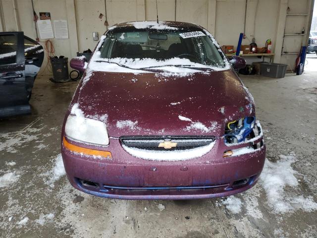 KL1TD66668B097082 - 2008 CHEVROLET AVEO BASE Bənövşəyi foto 5