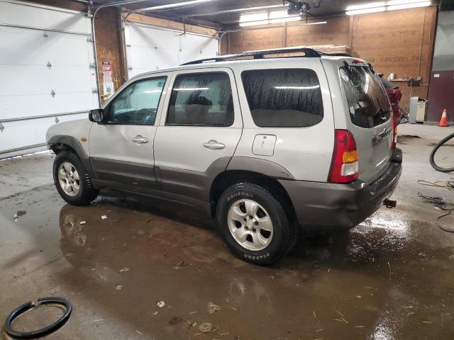 4F2CZ94193KM07799 - 2003 MAZDA TRIBUTE LX SILVER photo 2