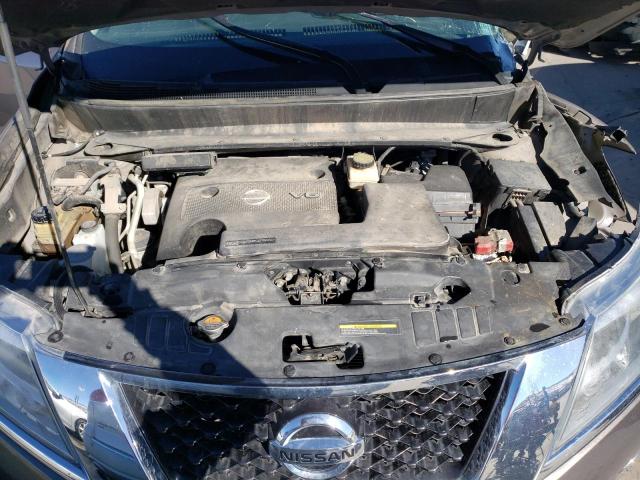 5N1AR2MM6EC617746 - 2014 NISSAN PATHFINDER S 棕色 照片 12