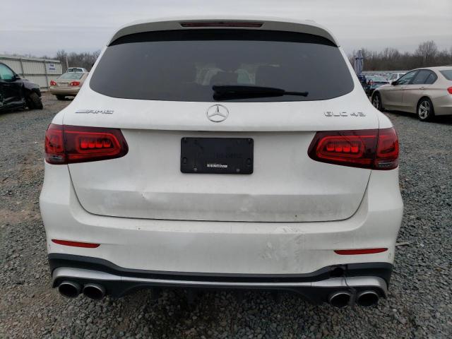 W1N0G6EB4MF946526 - 2021 MERCEDES-BENZ GLC 43 4MATIC AMG WHITE photo 6