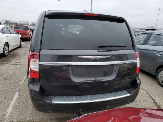 2C4RC1CG2ER346786 - 2014 CHRYSLER TOWN & COU TOURING L BLACK photo 6