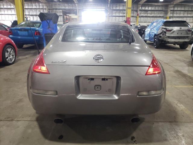 JN1BZ34D88M701261 - 2008 NISSAN 350Z COUPE GRAY photo 6