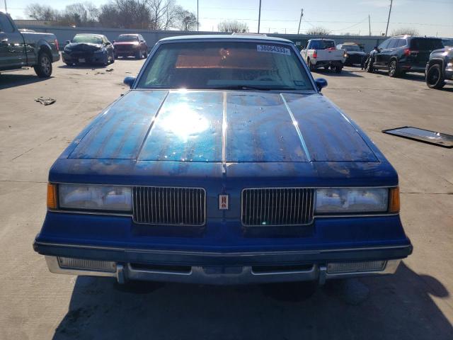 1G3GR47A4GP386496 - 1986 OLDSMOBILE CUTLASS SU BLUE photo 5