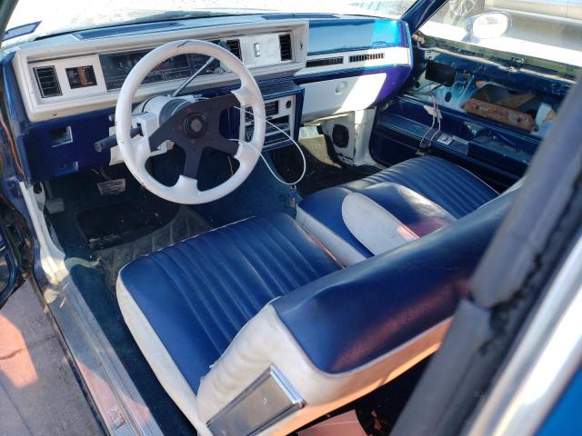 1G3GR47A4GP386496 - 1986 OLDSMOBILE CUTLASS SU BLUE photo 8