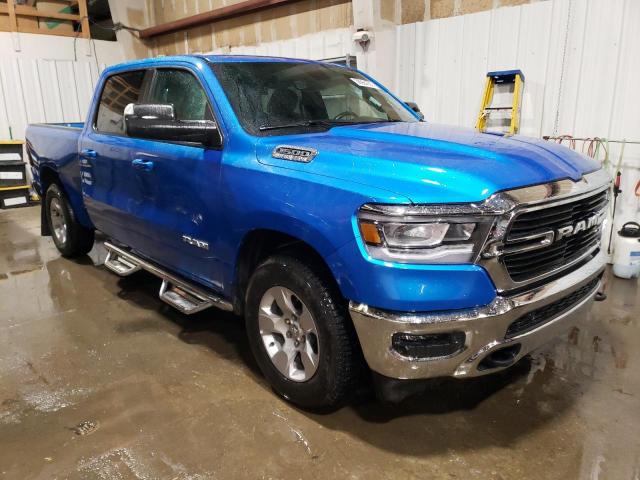 1C6SRFMT8MN588154 - 2021 RAM 1500 BIG HORN/LONE STAR BLUE photo 4