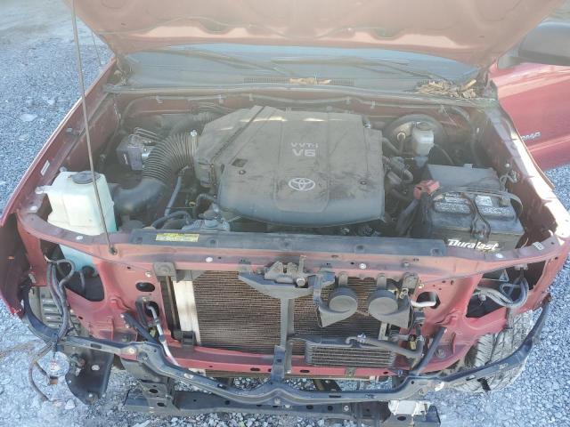 5TETU62N96Z166250 - 2006 TOYOTA TACOMA PRERUNNER ACCESS CAB RED photo 11