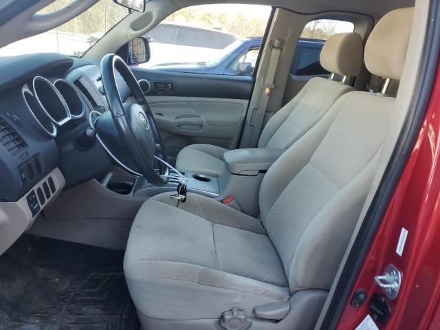 5TETU62N96Z166250 - 2006 TOYOTA TACOMA PRERUNNER ACCESS CAB RED photo 7