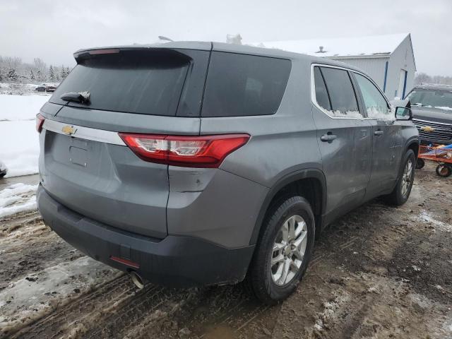 1GNERFKW3JJ225869 - 2018 CHEVROLET TRAVERSE LS BLUE photo 3