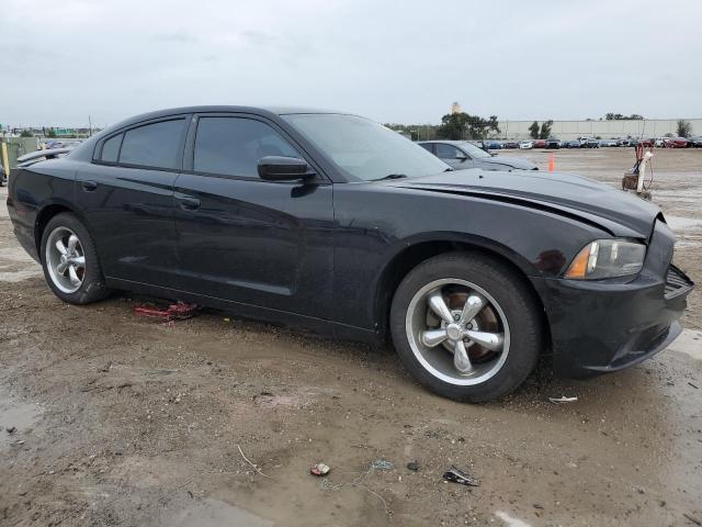 2C3CDXBG5EH155266 - 2014 DODGE CHARGER SE BLACK photo 4