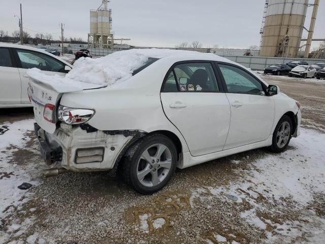 5YFBU4EE6CP006520 - 2012 TOYOTA COROLLA BASE WHITE photo 3