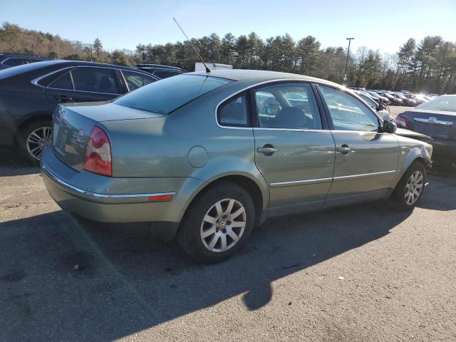 WVWPD63B03P392430 - 2003 VOLKSWAGEN PASSAT GLS GREEN photo 3