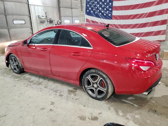 WDDSJ4EB2EN054584 - 2014 MERCEDES-BENZ CLA 250 RED photo 2