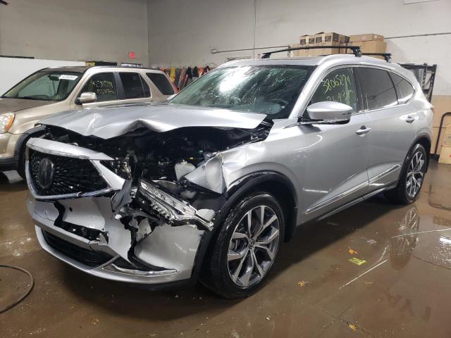 5J8YE1H49NL017209 - 2022 ACURA MDX TECHNOLOGY SILVER photo 1